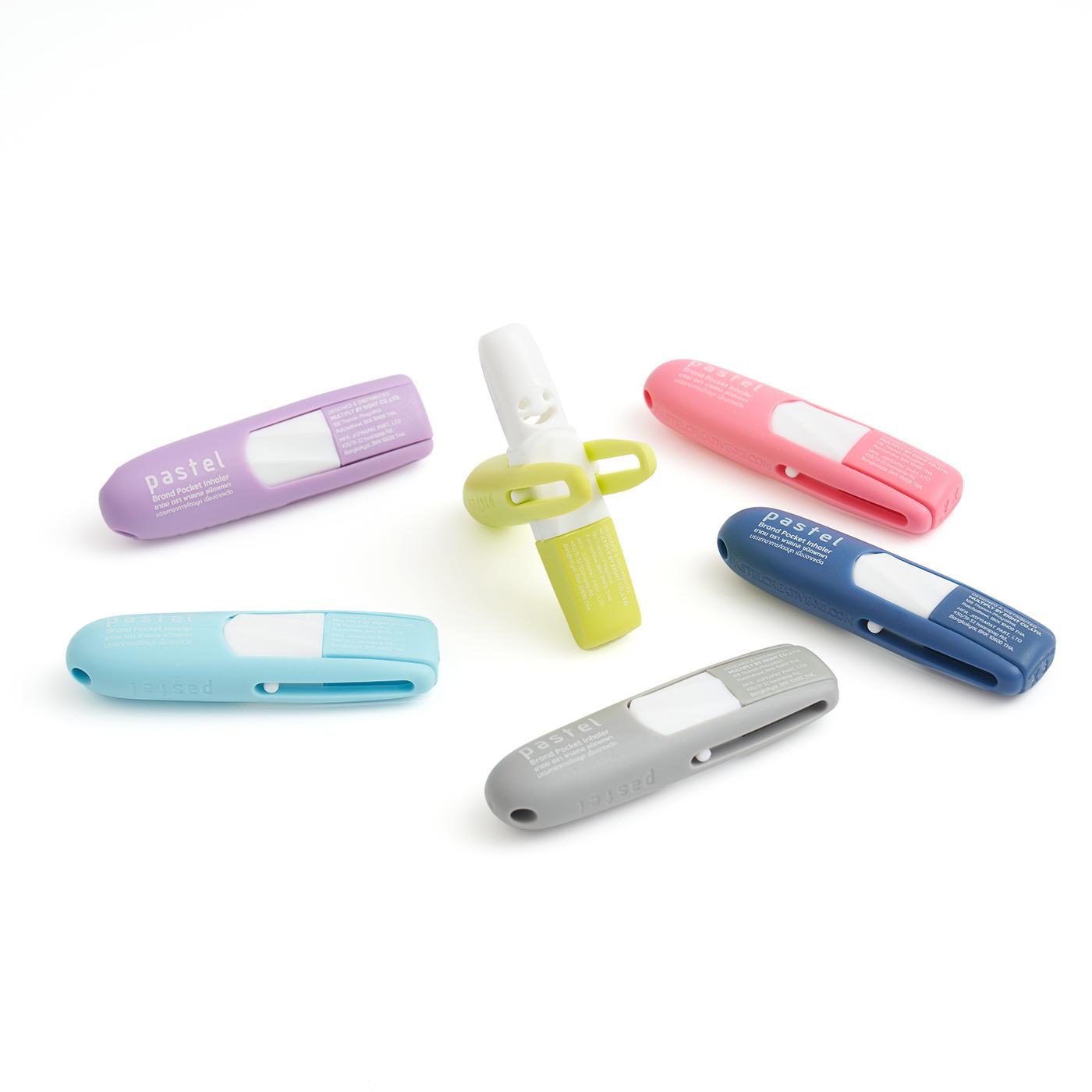 PASTEL POCKET INHALER PANEL (แบบแผง 6 ชิ้น)