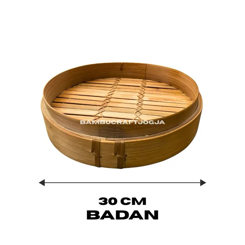 Klakat Dimsum Bambu 30 cm Kukusan Tradisional Murah Asli Jogja Kitchenware