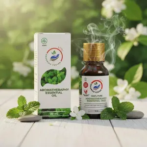 Organico Fusion Aromatherapy Essential Oil Minyak Aromaterapi Relaksasi Alami Cajeput Peppermint Jasmine Bergamot Lime & Vetiver BPOM TR Halal Buatan Indonesia
