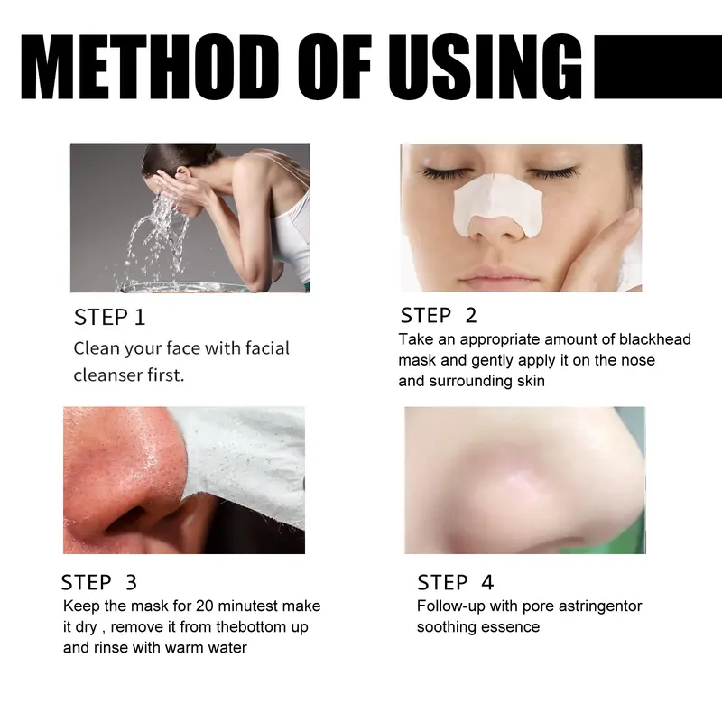 EELHOE Peel-off Nose Mask 30g Membersihkan Pori-Pori Dalam Dari Komedo Dan Perawatan Jerawat Hidung Treatment 4