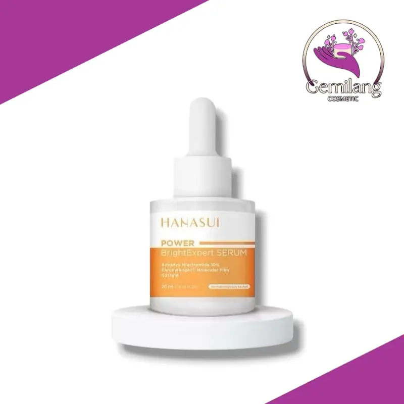 Hanasui Power Bright Expert Serum 10% Niacinamide Mencerahkan 20ml 0