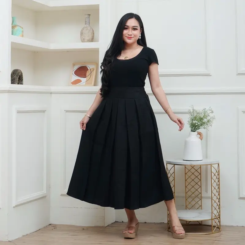Rok Midi 7/9 Mayung Semi Woll 0