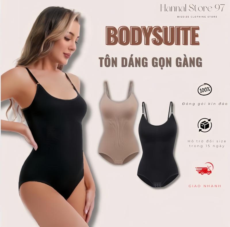Bodysuit Nữ - Áo Định Hình Body Cho Nữ – Đồ Định Hình Body Bó Sát - JS01 | Hannal Store 97