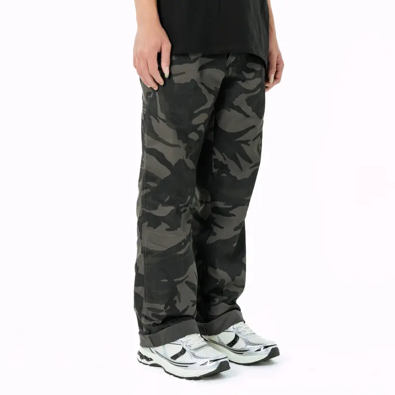 Celana Carpenter Pants Camo Thunderbear - Grozny Slim Straight Katun Panjang Casual 7
