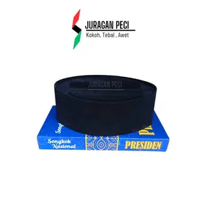 PECI SONGKOK HITAM POLOS FULL AC KOPIAH ANAK DAN DEWASA Bludru