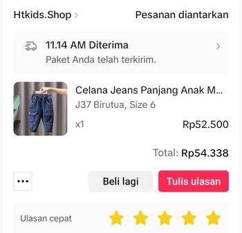 Product Review of Celana Jeans Panjang Anak Motif Cargo J37 1 - 6 Tahun from A**🦁 0