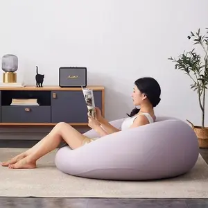 Single Mini Sleeper Bean Bag Kamar Tidur Gelembung Lembut Minimalis Tatami Puffs Sofa Baca Nyaman Zitzak Perabotan Ruang Tamu Lucu / Beanbag Karakter Lucu