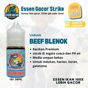 Essen Mancing Ikan Lele - Varian Aroma Dominan Beef Blenok 30ml