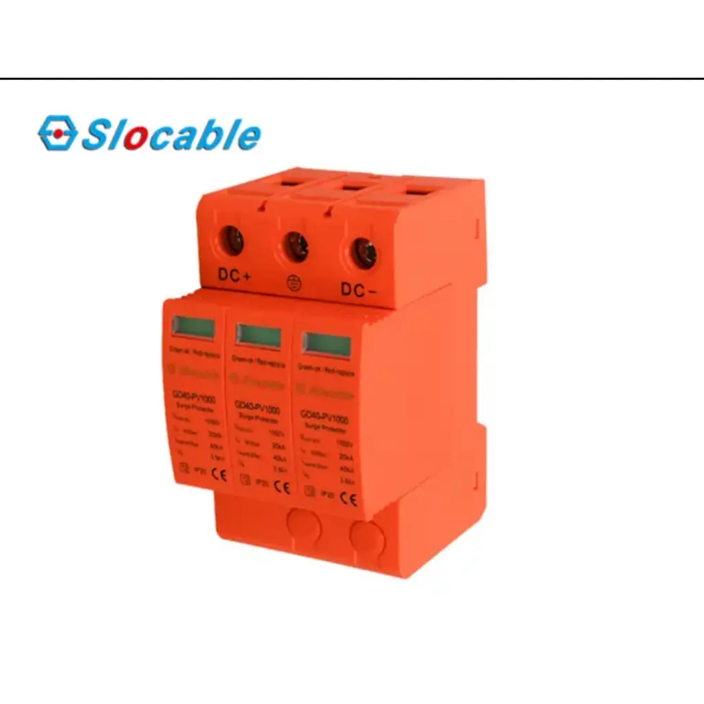 SPD Surge Arrester Protection 20KA-40KA 2P 600VSolar