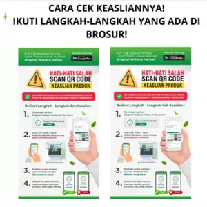 Brosur Cek Keaslian Produk