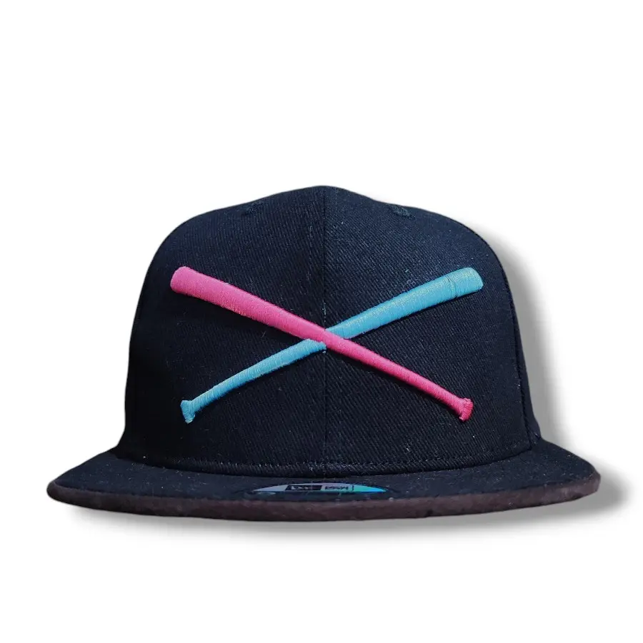 Topi X Biru Pink Snapback Hitam Wanita Pria - Aksesori Penampilan Unik dan Modern