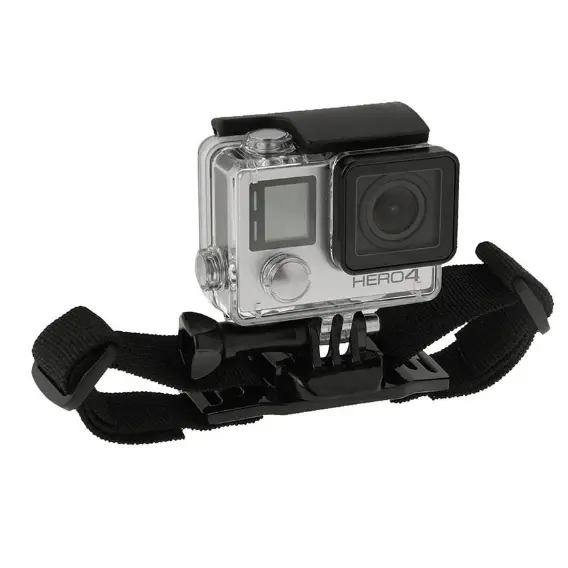 Helmet Strap Mount Helmet Action Cam for GoPro / Tali Helm Untuk Kamera GoPro / Strap Tali Kamera Helm Agar Tidak Jatuh Cocok Digunakan Untuk Bersepeda Motoran / Sabuk Pengikat Helem Mount Gopro Helm Sepeda - Ms 2