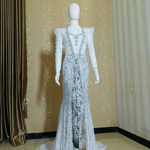 KEBAYA BELAH EKOR FULL MUTIARA