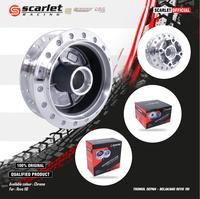 Gambar Scarlet Racing - Tromol Trombol Hub Depan Belakang Set Motor  Revo 110 Motor Motorcycle - Bllack dari scarletracingindonesia Kota Administrasi Jakarta Utara 4 Tokopedia
