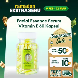 Animate Facial Essence | Serum Animate Vitamin E | Mencerahkan Kulit Wajah Kusam