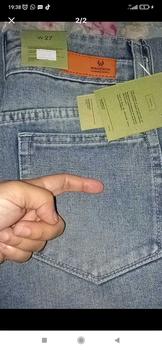 Product Review of WARPATH - Highwaist Baggy Kulot Jeans Double Kancing Celana Wanita Nyaman Non Stretch Panjang from c**8 1