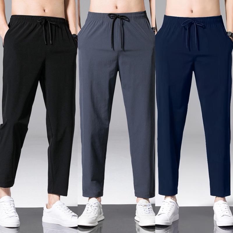 (MÃ NHIỀU MÀU) Quần Jogger Thể Thao Trơn Basic Nam Nữ , Chất Vải Thun Poly 2 Da Chính Phẩm Sport