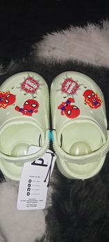Product Review of Sandal Bunyi cit-cit Baim Anak Laki-laki  Size 20-23 Terbaru/sandalbaimbunyi/sandalspiderman from E**🥰 0