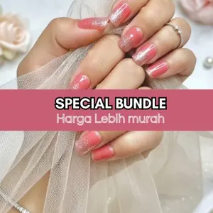 (5box)(K.)paket grosir kuku palsu,24 pcs Kuku Palsu Modern Look mix maroon pastel uk S,M,L,XL dengan Lem Harga Lebih Murah Special Bundle,kuku palsu