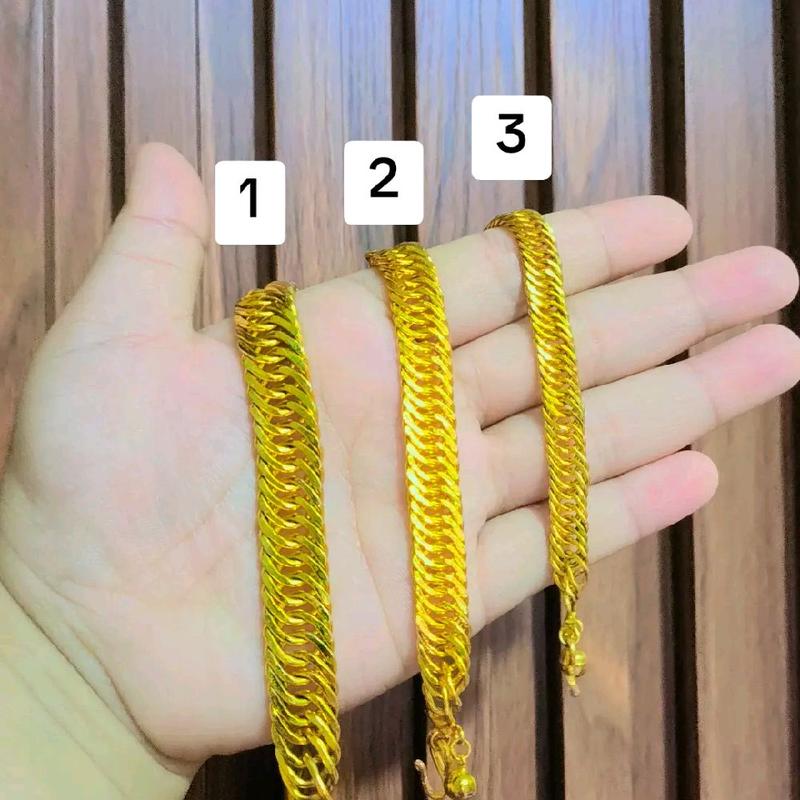 gelang rantai lipan tipis/halus lapis kristal premium - Shop | Tokopedia