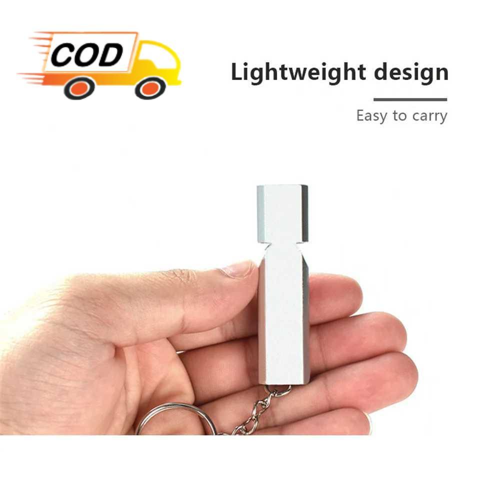 Gantungan Kunci Peluit Kegiatan Outdoor Emergency Whistle Keychain SOS