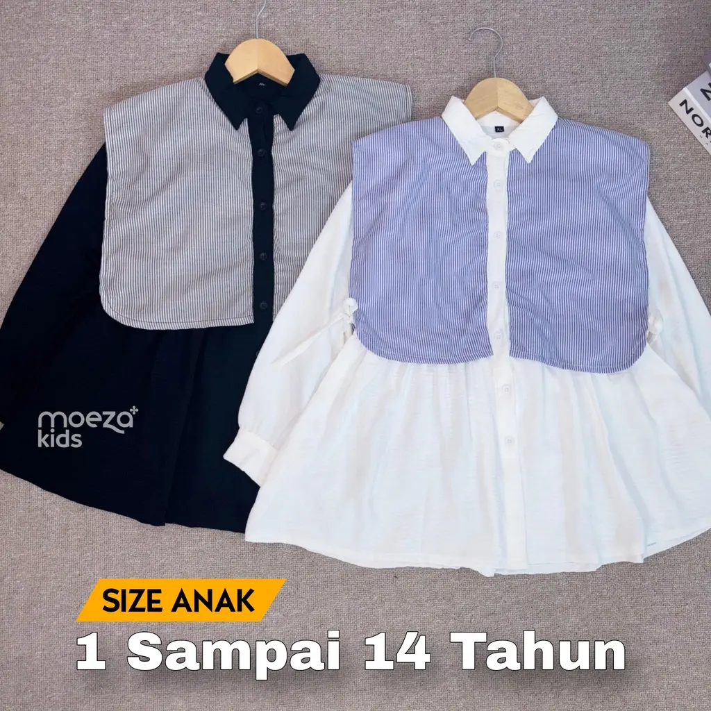Sonica Blouse Anak Umur 1 Sampai 14 Tahun Size S M L XL XXL XXXL XXXXL 2XL 3XL 4XL 5XL 5L Usia 12 Tahun Baju Atasan