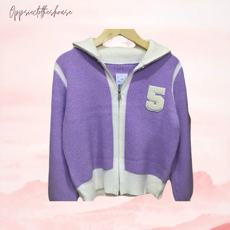 Jaket Rajut / Kardigan Zip-Up (Menggunakan ritsleting depan) lembut hangat dan sangat elastis
