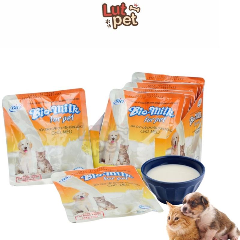 TOP Sữa bột cho chó mèo con BIO MILK - lutpet