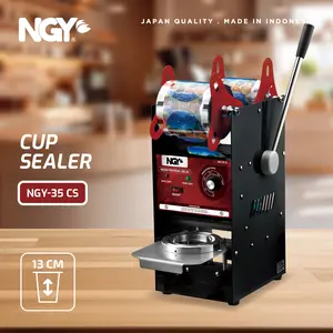 NGY Manual Plastic Cup Sealer / Mesin Penyegel Gelas Plastik 35 | NGY-35CS NAGOYA