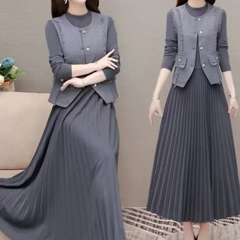 (Milabutik) LAURIN MIDI Gamis Wanita