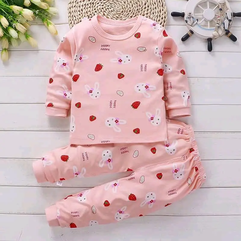 setelan baju anak import atau baju bobo 1