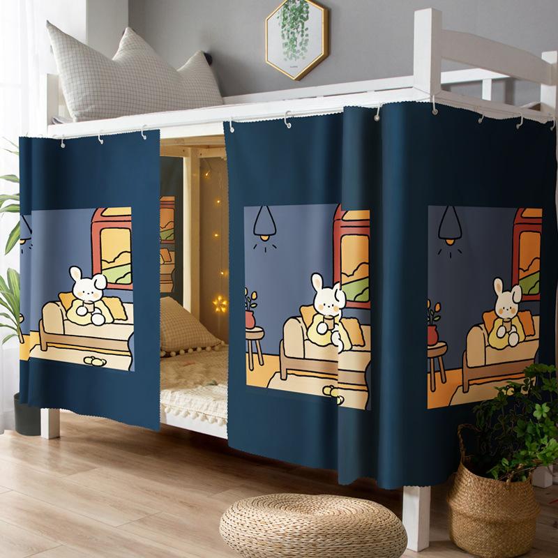 Product Introduction of Travel-Friendly Dorm Curtains| Compact Student Bedding with Quick-Install System & Anti-Tear Fabric 14