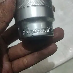 Mata Sok Socket Pendek 1/2 6PT Mata Shock Crv Mata Shock 8mm-32mm Kualitas Tinggi, Kuat Dan Tahan Lama Pengantian Seumur Hidup Mata Sok Impact Alat Perangkat Keras