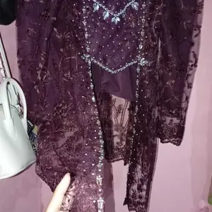 Kebaya Miranda Kutubaru Tulle Payet Tangan Balon Modern Terbaru