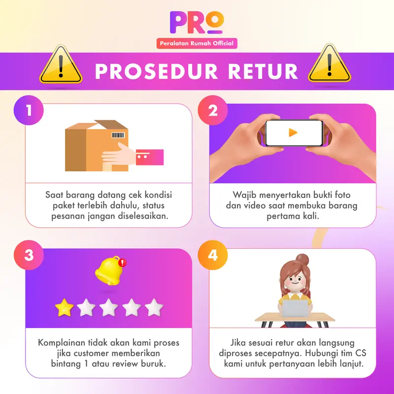 PAVELLA RUMAH OFFICIAL TAMBAHAN BUBBLE WRAP - Sangat Disarankan Untuk Barang PECAH BELAH Peralatan 4