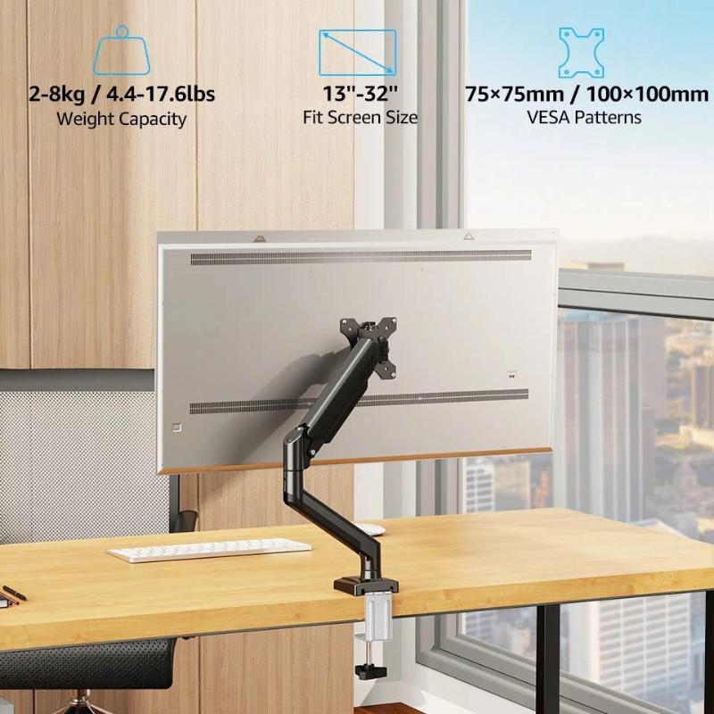 Giá Treo Arm Màn Hình 17-35 Inch 2-10 Kg Xoay 360 Và Điều Chỉnh Đa Hướng