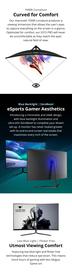 Product Introduction of PRISM+ X315 PRO 31.5  165Hz 1ms Curved WQHD [2560 x 1440] Adaptive-Sync Gaming Monitor 2