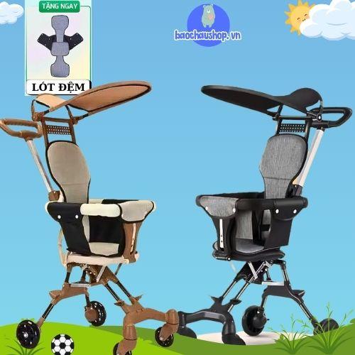  Hàng Loại 1 Xe Đẩy Gấp Gọn Cho Bé Yêu Bé Đi Du Lịch Đi Chơi Siêu Gọn Nhẹ-Cao Cấp cho bé. 