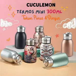 CucuLemon Botol Minum 300ml Stainless | Tamler Hot & Cool Vacuum, Anti Bocor, Botol Kecil untuk Anak Sekolah / Travel / Kantor tumblers stainless botol minum sport cup bottle tumbler lucu cewek tumblers hydropack
