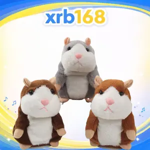 BONEKA MAINAN TALKING HAMSTER PENIRU SUARA MAINAN BAYI LUCU IMUT CUTE