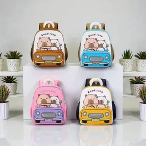 Tas Ransel Anak Lucu Gemes | Tas Sekolah PAUD TK Karakter Capybara