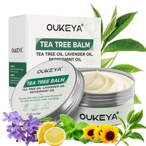 OUKEYA Tea Tree Balm｜Melegakan Jerawat · Mengurangkan Gatal Akibat Gigitan · Penjagaan Kulit Berasaskan Tumbuhan