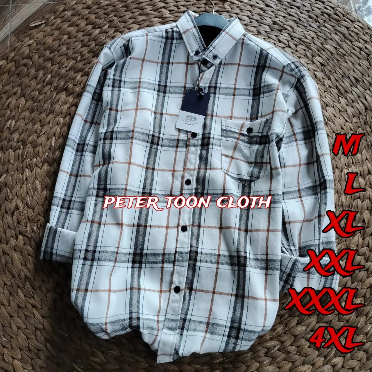 kemeja flanel pria kemeja flanel wanita kemeja flanel best seller kemeja flanel Casual Kotak Panjang Distro Motif Dewasa Baju Cowok Tartan Katun