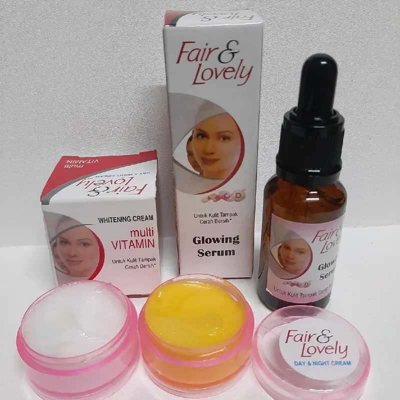 Paket Fair & Lovely Cream Siang & Malam Plus Serum Glowing untuk Wajah 4