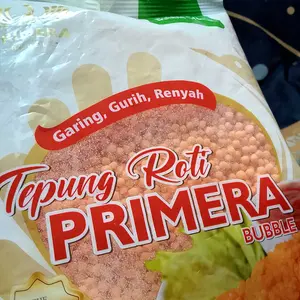 Primera Tepung Roti Bubble Crumbs | Bintang Yellow | Crumbs Merah 200 Gr / 500 Gr