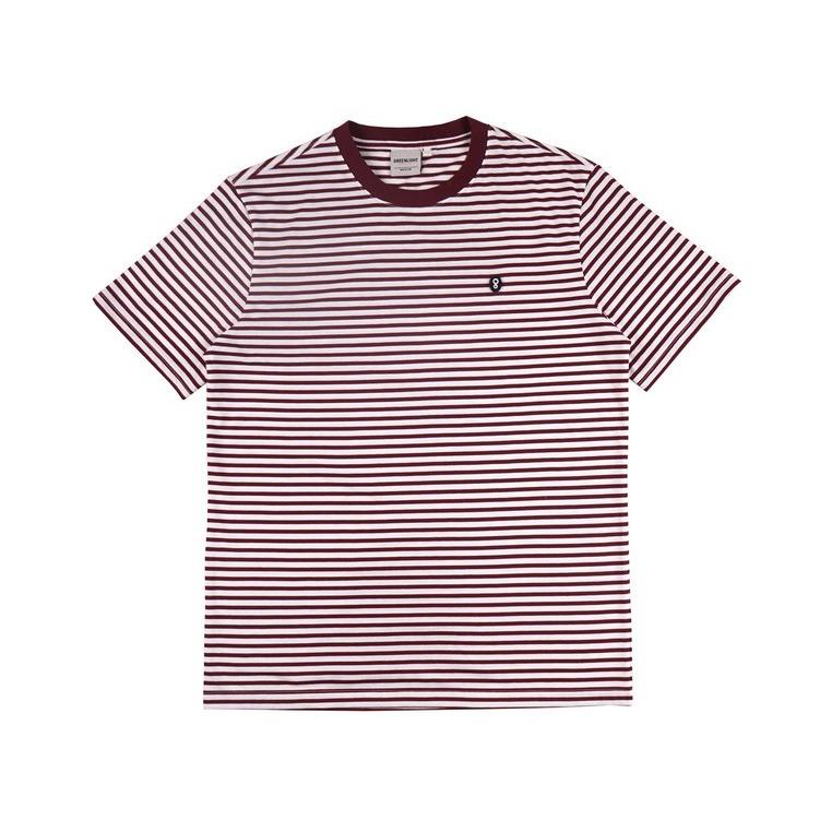 Greenlight Essential Men's Stripe T-Shirt Short Sleeve Regular Fit Cotton Detroit I22102412 0
