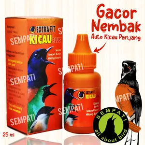 Sempati Extra Fit Kicau Vitamin Burung Meningkatkan Stamina Kicau Lebih  Gacor Cegah Stress Menyehatkan Bulu Fit