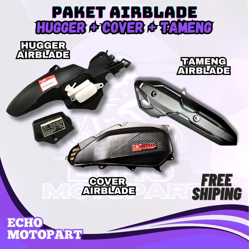 Hugger Air Blade Spakbor Kolong Airblade AIR BLADE Old Vario 125 Vario 150 fre tameng Motorcycle 2