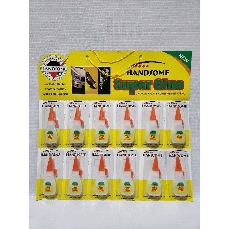 Lem Kor*a Super Glu Renceng Isi 12 Pcs Murah 1