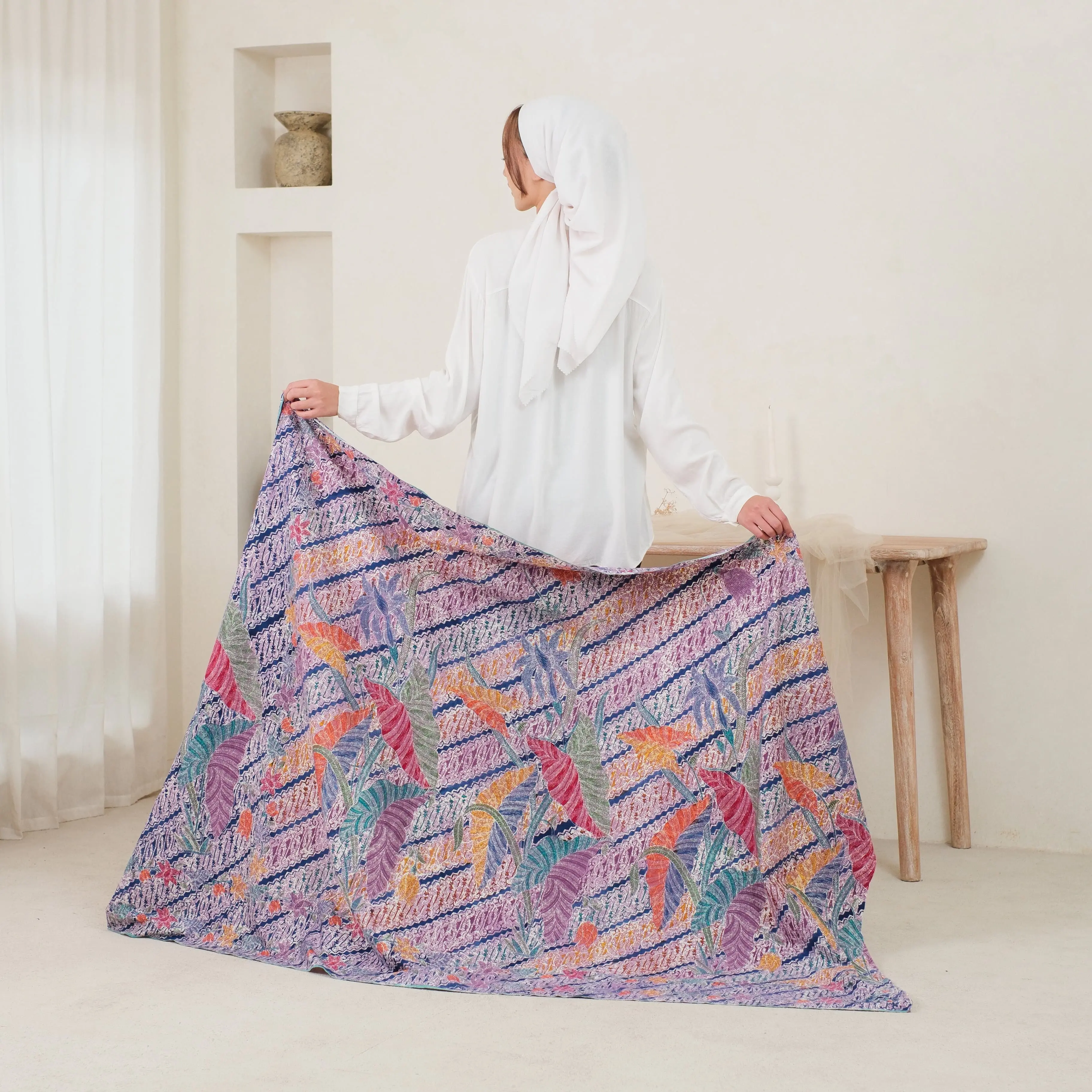 PROMO COD Sarung Batik Putri Mawar  Katun Primisima   Motif janda bolong sarung wanita lombok